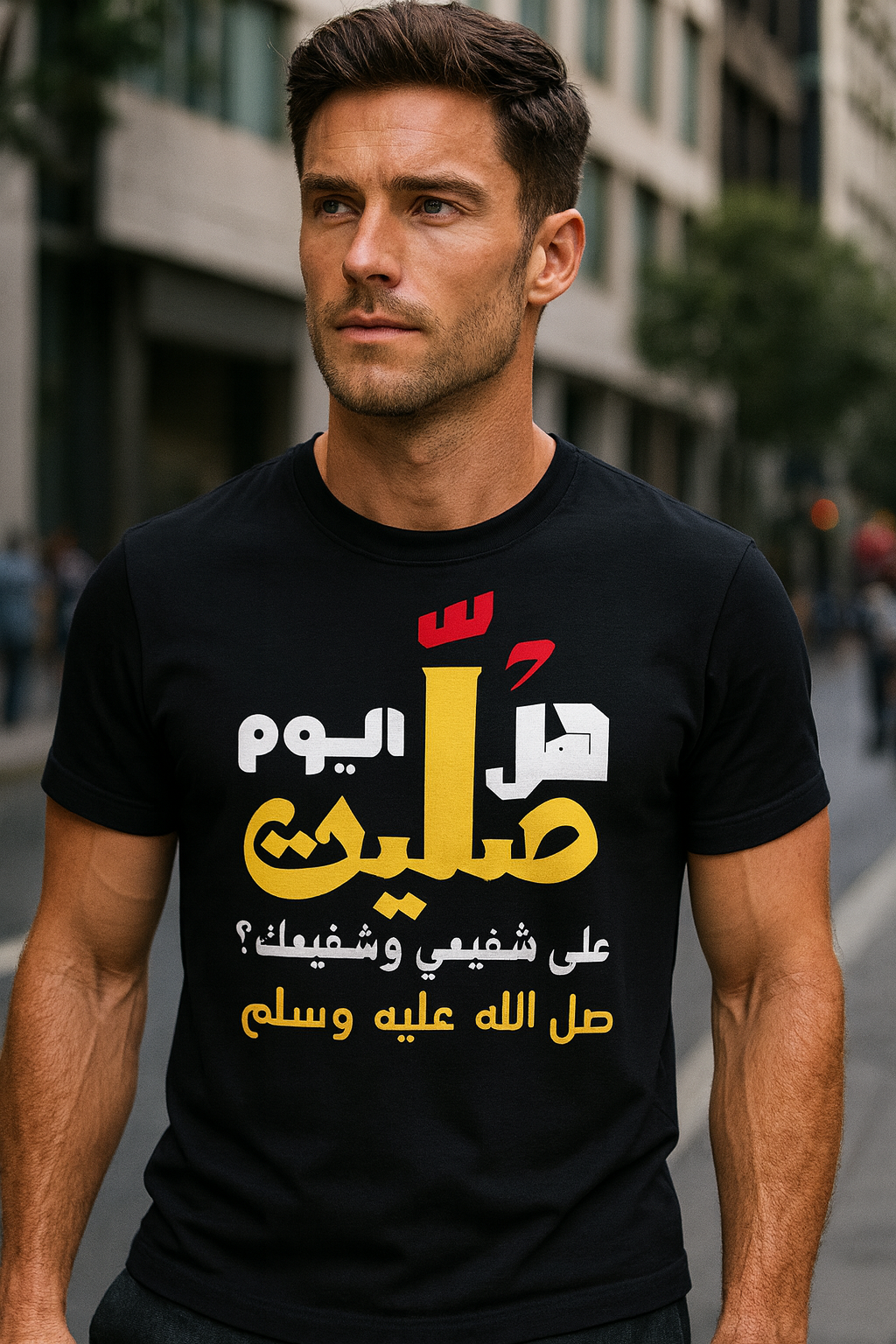 تيشيرت هل صليت اليوم